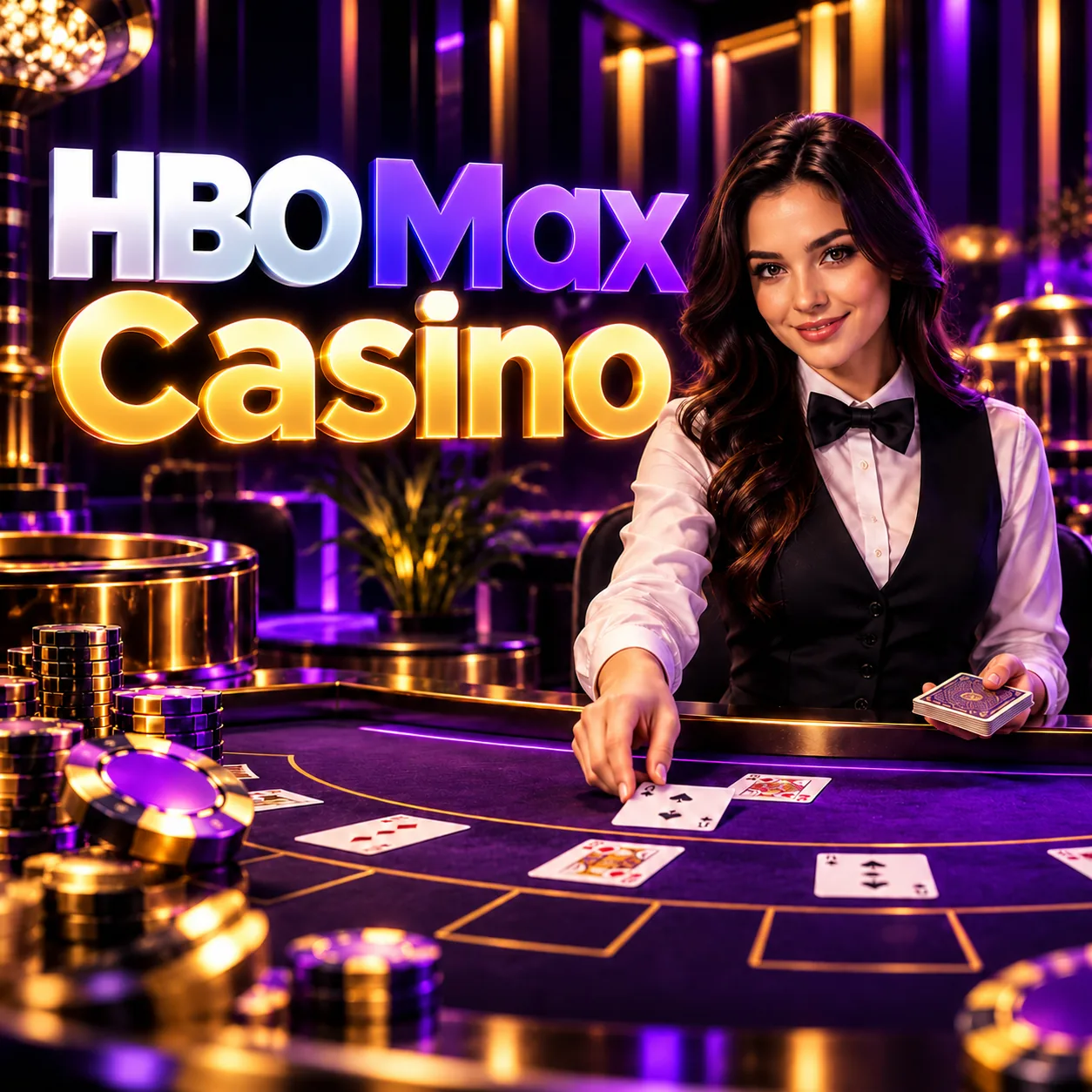 Stół ruletki na żywo w HBO Max Casino